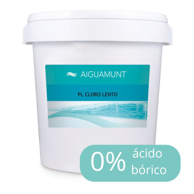 Cloro lento en tabletas 25 Kg.